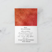 Mabrook|- Carte de félicitations de mariage islami (Intérieur)