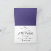 Mabrook islamitische gelukwensen trouwen  kaart (Binnen)