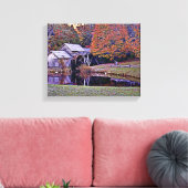 Mabry Mill dans la toile d'automne (Insitu(Salon))