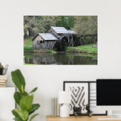 Mabry Mill Poster (Thuiskantoor)