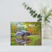 mabry mill virginia briefkaart (Staand voorkant)