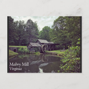 Mabry Mill, Virginia Briefkaart