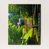 Mabry Mills Virginia. Legpuzzel (Verticaal)
