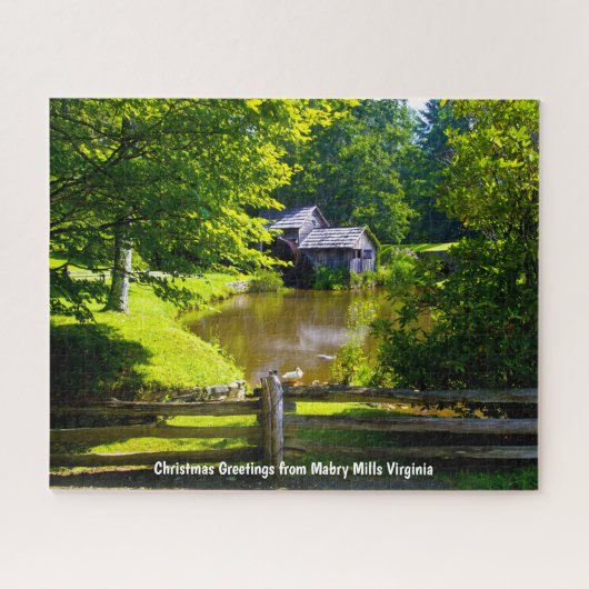 Mabry Mills Virginia. Legpuzzel (Horizontaal)