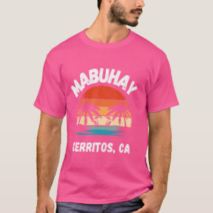 Mabuhay Cerritos California Proud Filipino Pinoy T-shirt
