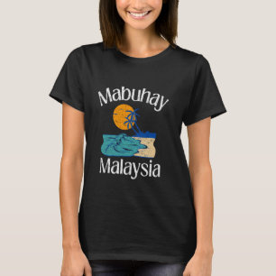 Mabuhay Maleisië Filipijnen Groet Tagalog Pino T-shirt