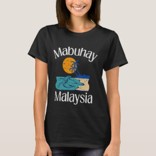 Mabuhay Maleisië Filipijnen Groet Tagalog Pino T-shirt
