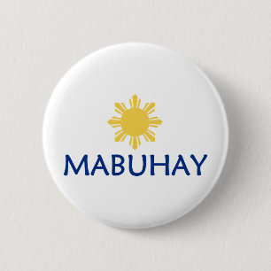 Mabuhay Ronde Button 5,7 Cm