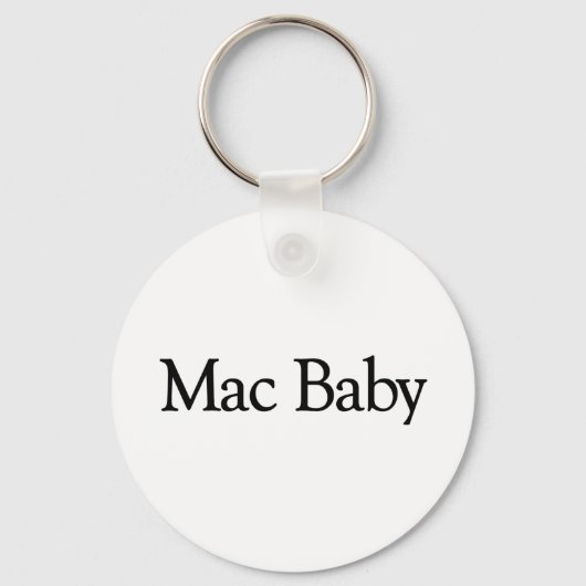 Mac Baby Sleutelhanger (Voorkant)