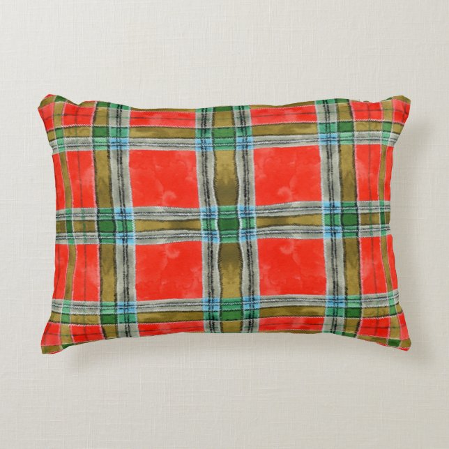 MAC BAIN Coussin ACCENT TARTAN (Devant)