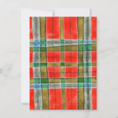 MAC BAIN TARTAN 4,5x6,25 Carte plate / Verticale (Devant)