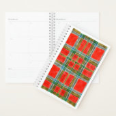 MAC BAIN TARTAN 5.5x8.5 Planificateur / Calendrier (Devant avec enveloppe)