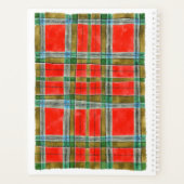 MAC BAIN TARTAN 8.5x11 Planificateur / Calendrier (Dos)
