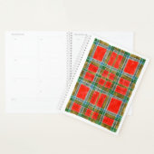 MAC BAIN TARTAN 8.5x11 Planificateur / Calendrier (Devant avec enveloppe)