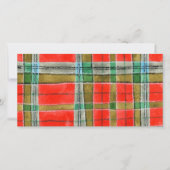 MAC BAIN TARTAN 8x4 Platte kaart / Horizontaal (Voorkant)