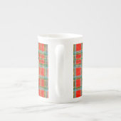 MAC BAIN TARTAN Bone China Mug + Initial (Dos)