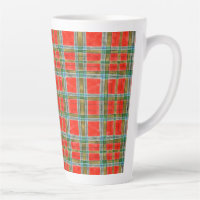 MAC BAIN TARTAN Tall Latte Mug