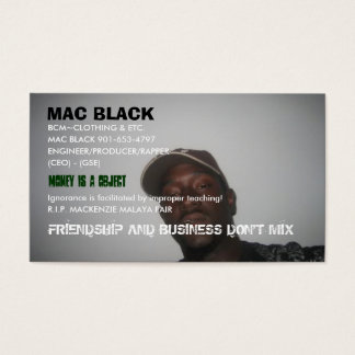 MAC BLACK, BCM~VÊTEMENTS & ETC., MAC BLACK ...