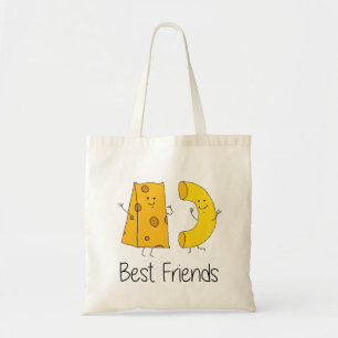 Mac en Cheese Best Friendship Art Bes Tote Bag