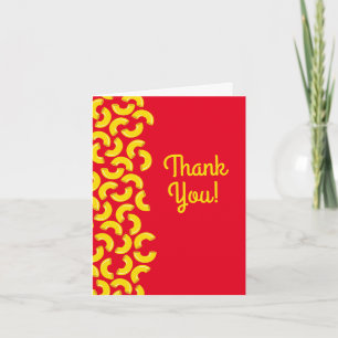 Mac en Cheese Kind 1st Birthday Party Macaroni Kaart