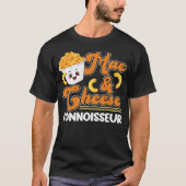 Mac en Cheese Mac & Cheese Connoisseur T-shirt (Voorkant)