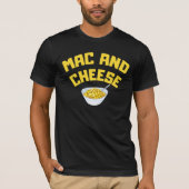 Mac en Cheese | Macaroni & Cheese T-shirt (Voorkant)