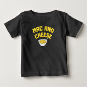 Mac en Cheese | Macaroni & Cheese T-Shirt (Voorkant)