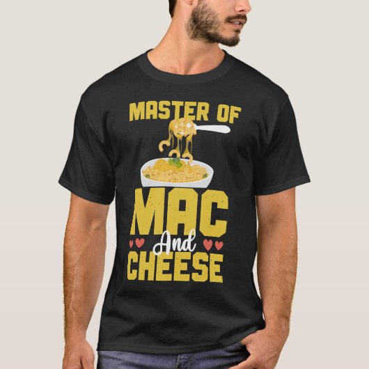 Mac en Cheese Master of Mac & Cheese T-shirt (Voorkant)