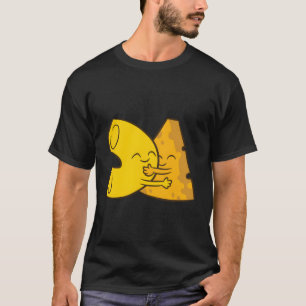 Mac en Cheese Pun Cheesy Puns Mac Me Zo blij T-shirt