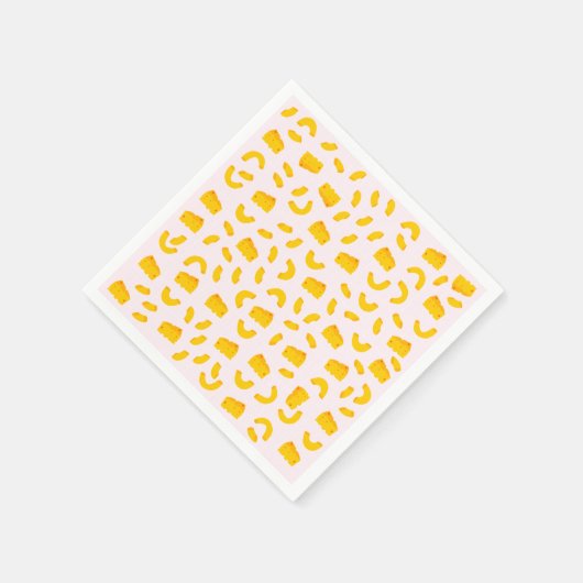 Mac en Kaaspapier servetten (Hoek)