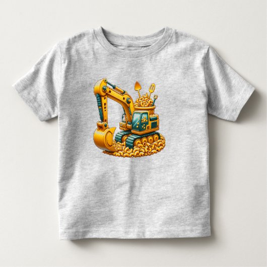 Mac en kaastijd kinder shirts (Voorkant)