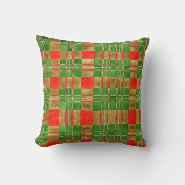MAC GREGOR Carré TARTAN Oreiller (Recto)