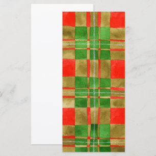 MAC GREGOR TARTAN 4x9 Carte Plate / Vertical