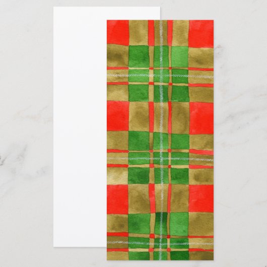 MAC GREGOR TARTAN 4x9 Carte Plate / Vertical (Devant / Derrière)