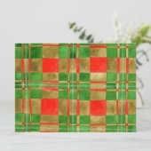 MAC GREGOR TARTAN 5.5x7.5 Carte Plate / Horizontal (Debout devant)