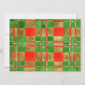 MAC GREGOR TARTAN 5.5x7.5 Carte Plate / Horizontal (Devant)