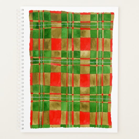 MAC GREGOR TARTAN 8.5x11 Planner / Agenda (Voorkant)