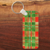 MAC GREGOR TARTAN Aluminium Rectangle Sleutelhange Sleutelhanger (Voorkant)