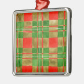 MAC GREGOR TARTAN Premium Square Ornament (Links)