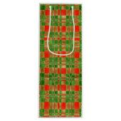 MAC GREGOR TARTAN Wijn geschenkzak Wijn Cadeautas (Voorkant)
