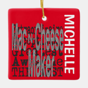 Mac-N-Cheese Maker Extraordinaire CUSTOM Keramisch Ornament