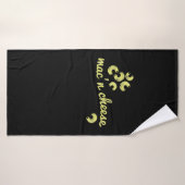 Mac n fromage | plaisir chef humour cadeau (Serviette de bain)