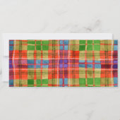 MAC RAE TARTAN 4x9,25 Carte à plat / Horizontal (Devant)