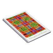 MAC RAE TARTAN 6,5x8,75 Carnet spiral (Côté Droit)