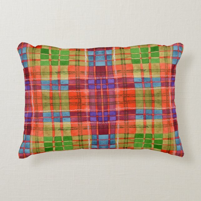 MAC RAE TARTAN Accent Kussen (Voorkant)