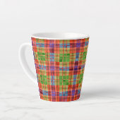 MAC RAE TARTAN Latte Mok (Linkerhoek)