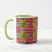 MAC RAE TARTAN Lime Combo Mug (Gauche)