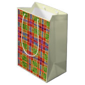 MAC RAE TARTAN Medium Gift Bag Cadeauzakje (Achterkant Gekanteld)