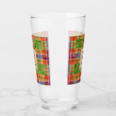 MAC RAE TARTAN Pint Glass Glas (Links)
