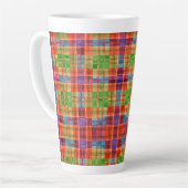 MAC RAE TARTAN Tall Latte Mug (Angle gauche)